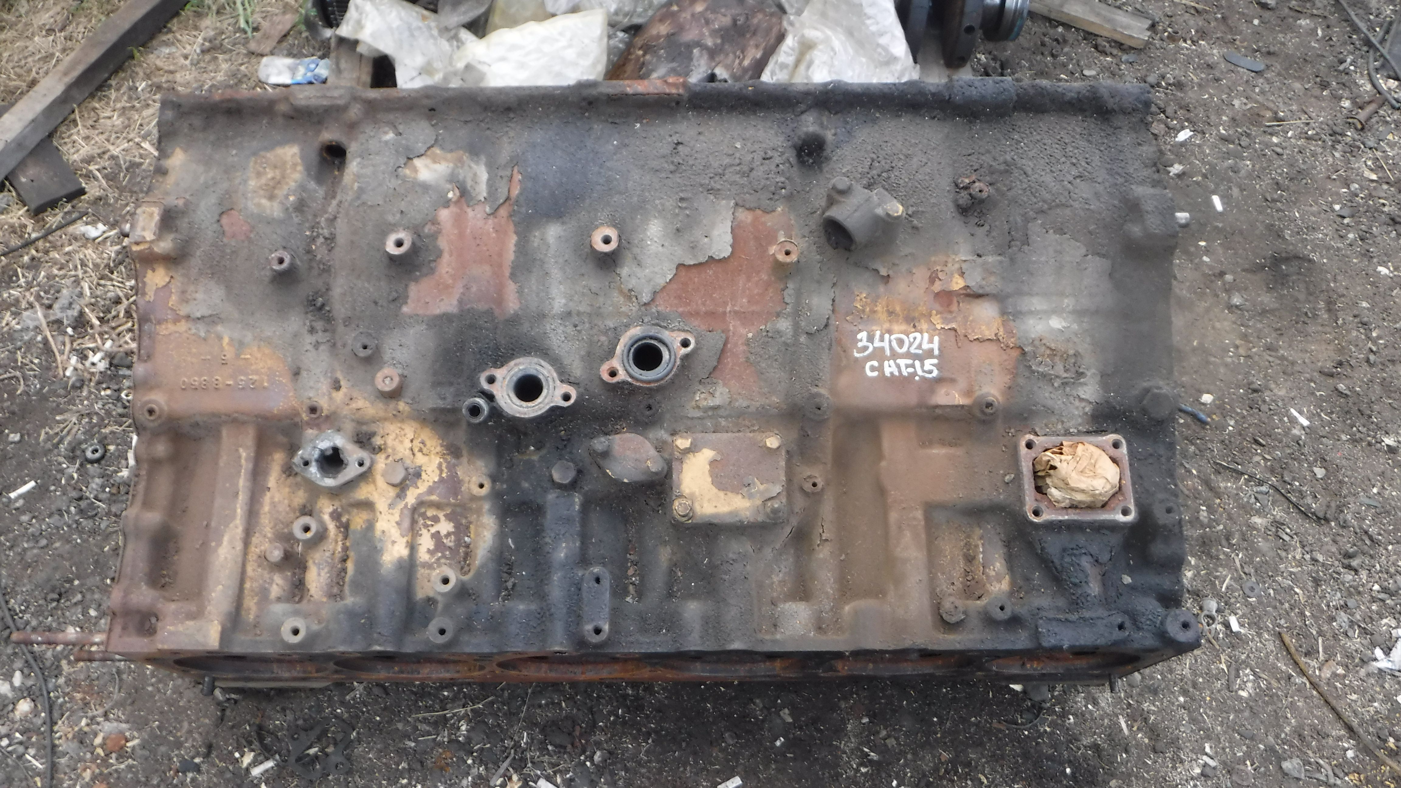 Блок двигателя 1258850 29739 Фредлайнер Columbia CATERPILLAR 15 CAT 15 C15MBN